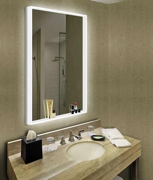 华宇代理如何选择浴和安装浴室镜？