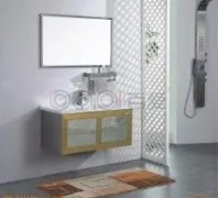 华宇代理不锈钢浴室柜该怎么样安装?