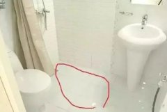 华宇平台卫浴间防三大漏水区：地漏、墙角、管
